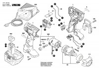 Bosch 3 601 J09 500 Gds 12 V Impact Wrench 12 V / Eu Spare Parts